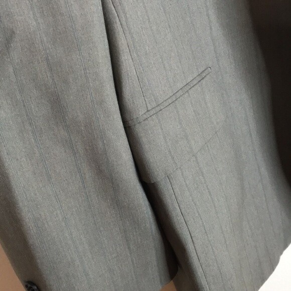 Johnny Carson mens business casual tweed button up blazer coat size 42 - Picture 5 of 13